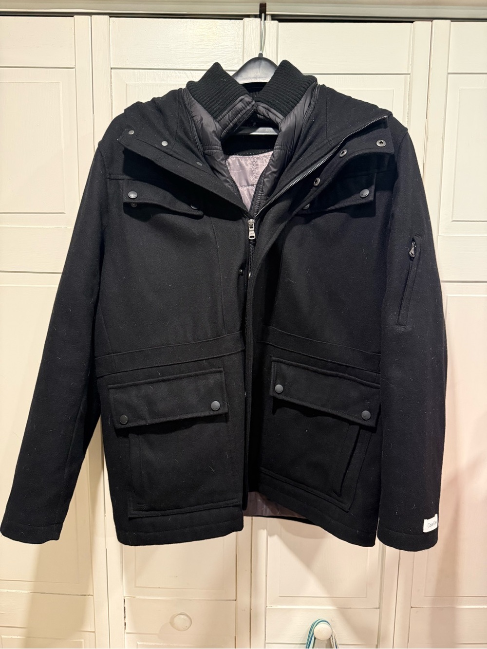 Calvin Klein men’s winter jacket size large worn once